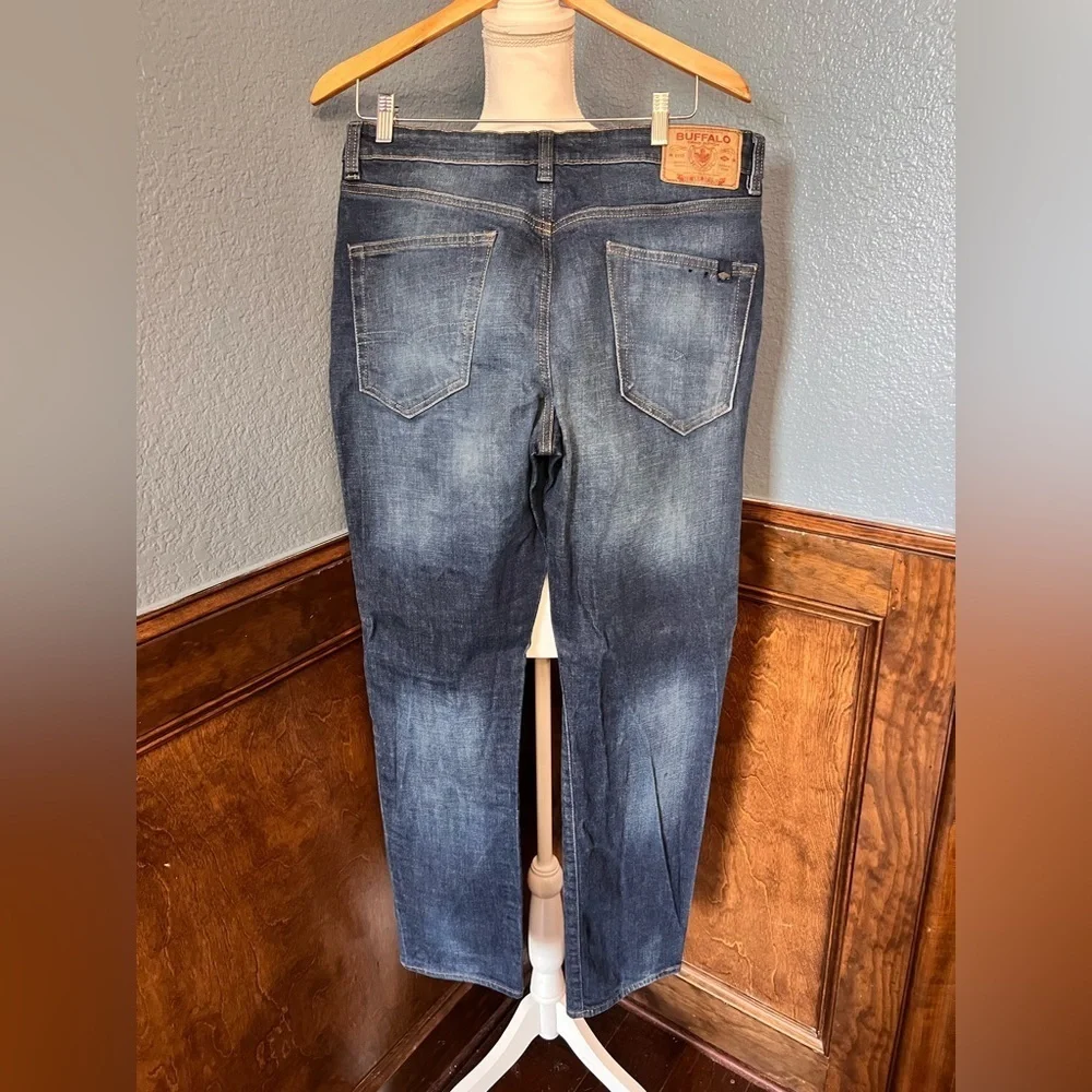 Buffalo David Bitton Indigo Straight Jeans